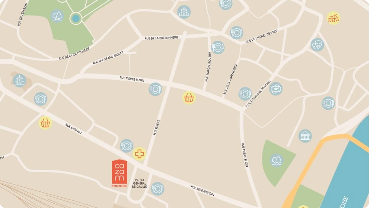 Résidences pour séniors Cazam Pontoise
